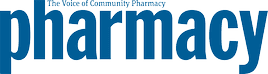 Pharmacy magazine logo footer